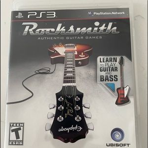 CASE and INSERT only - Rocksmith for PlayStation 3